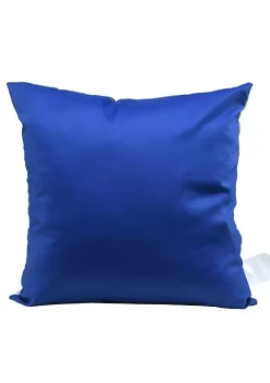 Outlet 😉 National Tree 17" Blue and White Winter Scene Square Pillow with LED Lights 🔥 -Cheap Waverly® Store Belk 2367