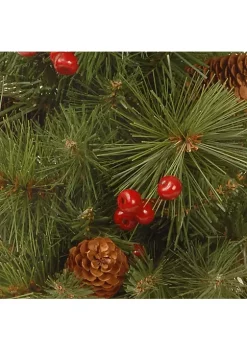 Flash Sale 👏 National Tree 18" Medium Miniature Pine Burlap Base Artificial 🎄 Christmas Tree - Unlit 🔔 -Cheap Waverly® Store Belk 2376