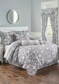Top 10 🔔 Waverly® Stencil Vine Reversible Quilt Set 🎉 -Cheap Waverly® Store Belk 238