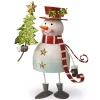 Cheapest 😀 National Tree 10" White Bobble Snowman Indoor 🎅 Christmas Decor ⌛