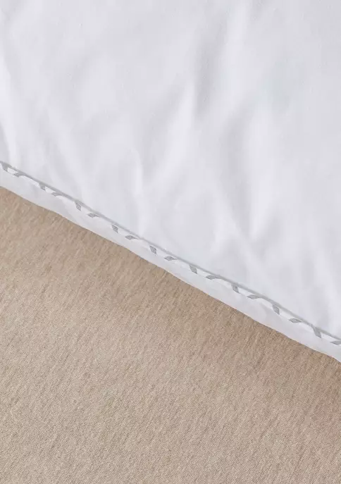 Outlet 🌟 Waverly® Antimicrobial 233 Thread Count Cotton White Duck Down Pillow 🌟 3 Outlet 🌟 Waverly® Antimicrobial 233 Thread Count Cotton White Duck Down Pillow 🌟 - Image 3