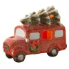 Best Pirce 🎁 National Tree 8.25" Red Battery Operated LED Lighted 🎄 Christmas Truck Tabletop Decor 🌟