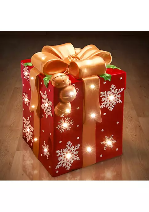 Best deal ๐ National Tree 21.25" Pre-Lit Red and Gold Gift Box ๐ Christmas Outdoor Decor ๐ 2 Best deal ๐ National Tree 21.25" Pre-Lit Red and Gold Gift Box ๐ Christmas Outdoor Decor ๐ - Image 2