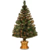 New 💯 National Tree 48" Green Fireworks Evergreen 🎁 Christmas Tree Tabletop Decor 😉
