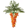 Promo ⭐ National Tree Orange and Green Tulip Bulbs Carrot Wall Decor 31" x 10" 🎁