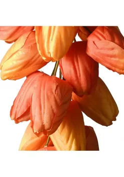 Promo ⭐ National Tree Orange and Green Tulip Bulbs Carrot Wall Decor 31" x 10" 🎁 -Cheap Waverly® Store Belk 2599
