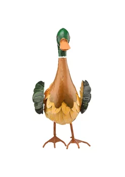 Coupon 🥰 National Tree 15" Brown and Green Handcrafted Duck Figurine 😀 -Cheap Waverly® Store Belk 2610
