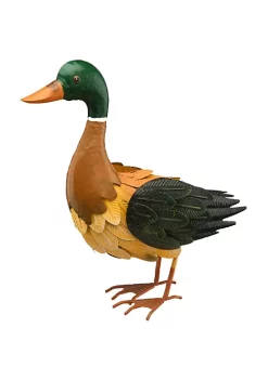 Coupon 🥰 National Tree 15" Brown and Green Handcrafted Duck Figurine 😀 -Cheap Waverly® Store Belk 2611