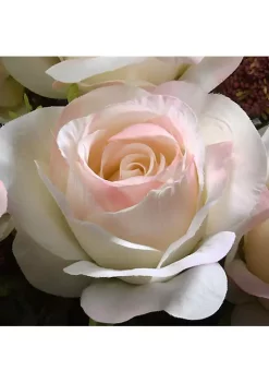 Promo 👍 National Tree 19" Baby Pink Artificial Large Rose Flower Bouquet 💯 -Cheap Waverly® Store Belk 2647