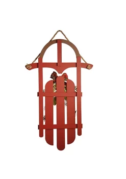 New 🔔 National Tree Red and Green Holiday Rectangular Wall Decor 21.75" x 13.5" ✨ -Cheap Waverly® Store Belk 2671