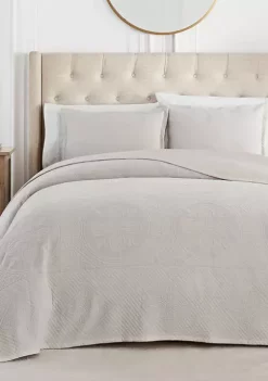 Coupon 🔥 Waverly® MATELASSE OVERSIZED BEDSPREAD SET ⭐