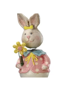 Cheapest 😍 National Tree Set of 2 Green and Pink Bunny Couple Easter Decoration 8" 🛒 -Cheap Waverly® Store Belk 2692