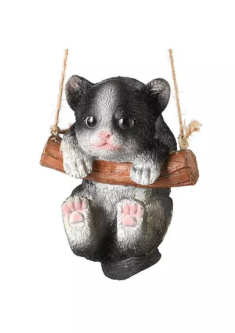 Hot Sale ❤️ National Tree 5" Black and Pink Swinging Kitten Hanging Decor ✨ 1 Hot Sale ❤️ National Tree 5" Black and Pink Swinging Kitten Hanging Decor ✨