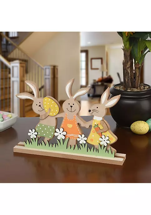 Coupon ๐ National Tree 12" Yellow and Green Wood Bunny Rabbit Easter Decor ๐ฏ 2 Coupon ๐ National Tree 12" Yellow and Green Wood Bunny Rabbit Easter Decor ๐ฏ - Image 2