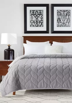 Cheap 👍 Waverly® Cozy Gray Down Alternative Blanket 🔔