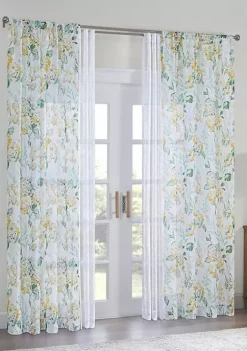 Discount 👏 Waverly® BLUSHING BLOOM SHEER PANEL 😉 -Cheap Waverly® Store Belk 322