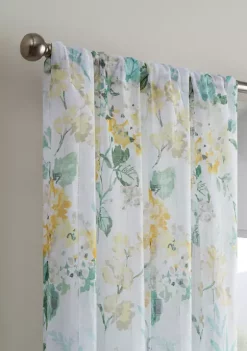 Discount 👏 Waverly® BLUSHING BLOOM SHEER PANEL 😉 -Cheap Waverly® Store Belk 323