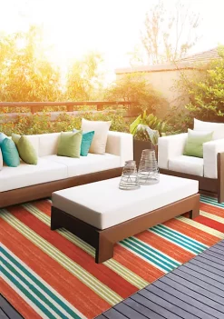 New 🎁 Waverly® Sun & Shade 5.3 ft x 7.5 ft Area Rug 🥰 -Cheap Waverly® Store Belk 380