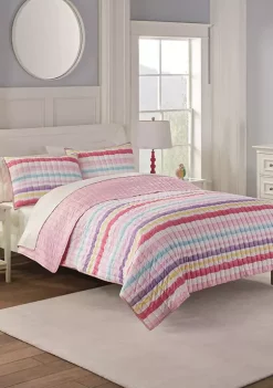 Discount 🔥 Waverly® Kids Froot Loops Quilt Set 😉 -Cheap Waverly® Store Belk 391