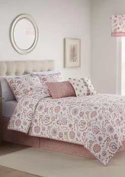 Best Sale 🎁 Waverly® 4-Piece Floral Comforter Set 😍