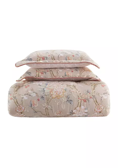 Outlet 👏 Waverly® Mudan 4 Piece Comforter Set 👏 2 Outlet 👏 Waverly® Mudan 4 Piece Comforter Set 👏 - Image 2