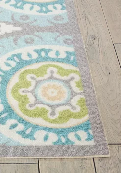 New ⌛ Waverly® Sun & Shade 5 ft 3 in x 5 ft 3 in Area Rug 😉 -Cheap Waverly® Store Belk 561