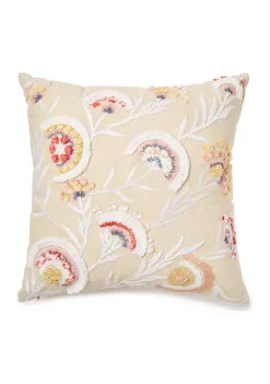 Budget 👍 Waverly® Speckled Ditsy Square Pillow - 16" x 16" 👏 -Cheap Waverly® Store Belk 589