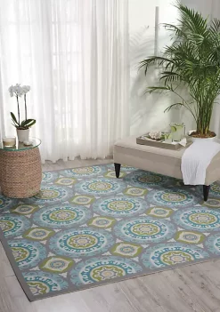 Deals 💯 Waverly® Sun & Shade 6 ft 6 in x 6 ft 6 in Area Rug ✨ -Cheap Waverly® Store Belk 653