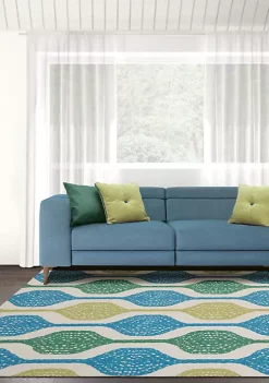 Best Sale 🎁 Waverly® Sun & Shade 5.3 ft x 7.5 ft Area Rug 🎁 -Cheap Waverly® Store Belk 661