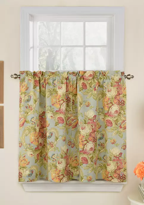 Wholesale 🎉 Waverly® Spring Bling Window Curtain Tier Pair 😍 1 Wholesale 🎉 Waverly® Spring Bling Window Curtain Tier Pair 😍