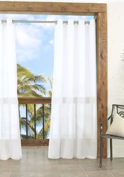 Outlet 🎉 Waverly Sun n Shade Resort Sheer Curtain Panel 💯 -Cheap Waverly® Store Belk 674