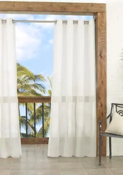 Outlet 🎉 Waverly Sun n Shade Resort Sheer Curtain Panel 💯 -Cheap Waverly® Store Belk 675