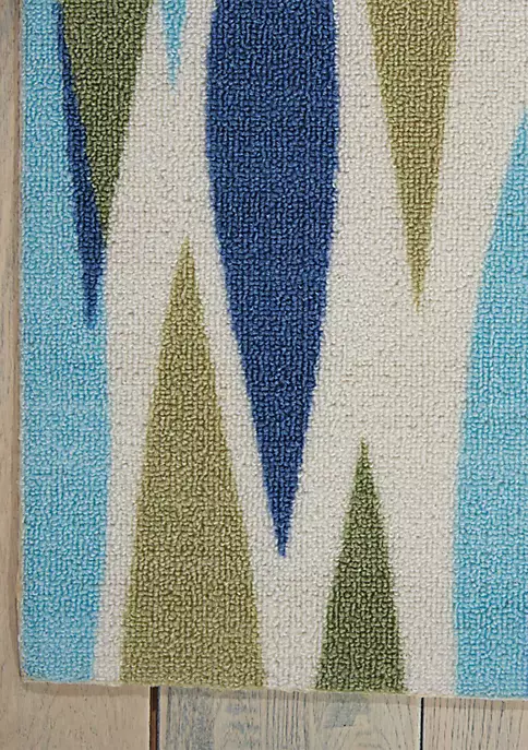 Promo 💯 Waverly® Sun & Shade 7.9 ft x 7.9 ft Area Rug 🥰 2 Promo 💯 Waverly® Sun & Shade 7.9 ft x 7.9 ft Area Rug 🥰 - Image 2