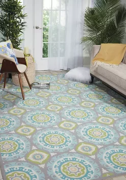 Promo 🎁 Waverly® 4 ft 3 in x 6 ft 3 in Sun and Shade Area Rug 👍