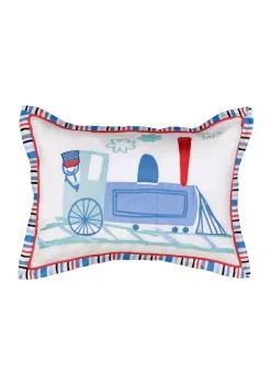 Deals ✔️ Waverly® Kids All Aboard Embroidered Decorative Pillow 👏