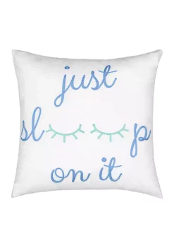 Promo ⌛ Waverly® Spree Lights Out Embroidered Decorative Pillow 🔔