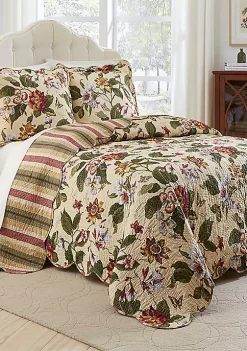 Cheap 🤩 Waverly® Laurel Springs King 3 Piece Bedspread Set ⭐