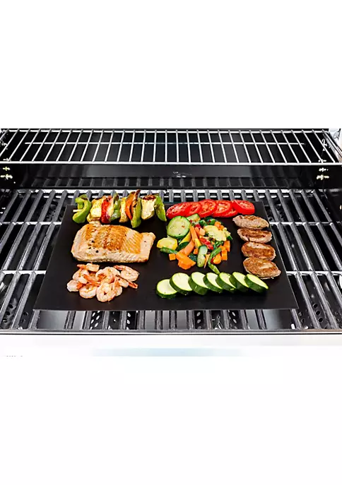 Buy 🛒 Lexi Home Heavy Duty BBQ Grill Mats for Outdoor Grill - Non Stick, Reusable, and Easy to Clean (Set of 4) 🔔 1 Buy 🛒 Lexi Home Heavy Duty BBQ Grill Mats for Outdoor Grill - Non Stick, Reusable, and Easy to Clean (Set of 4) 🔔