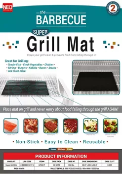 Buy 🛒 Lexi Home Heavy Duty BBQ Grill Mats for Outdoor Grill - Non Stick, Reusable, and Easy to Clean (Set of 4) 🔔 9 Buy 🛒 Lexi Home Heavy Duty BBQ Grill Mats for Outdoor Grill - Non Stick, Reusable, and Easy to Clean (Set of 4) 🔔 -Cheap Waverly® Store Belk 863