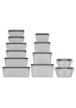 Coupon 😉 Lexi Home Durable Meal Prep Plastic Food Containers with Snap Lock Lids - Set of 🥰