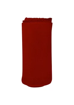 Cheapest 🧨 Lexi Home Versatile 50 x 60 Cozy Premiuim Fleece Throw Blanket – Red 12 Pack ✔️