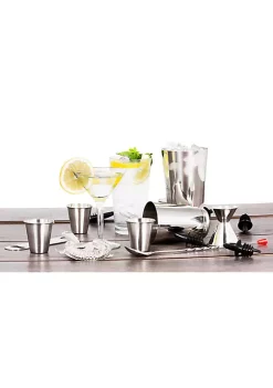 Best deal 😍 Lexi Home Wine and Cocktail Mixing Bar Set with Essential Barware Tools (16-Piece ) ⌛