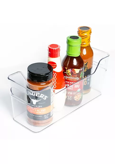 Best Pirce 🤩 Lexi Home Eco Conscious 12" x 4" Clear Acrylic Fridge Organizer Bin 💯 2 Best Pirce 🤩 Lexi Home Eco Conscious 12" x 4" Clear Acrylic Fridge Organizer Bin 💯 - Image 2